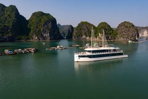 Fra Hanoi eller Halong: Dagskrydstogt i Halong-bugten