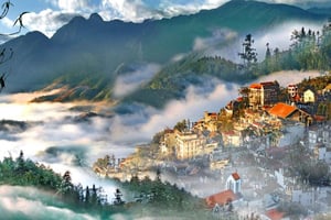 Au départ de Hanoï : circuit de 2 jours à Sapa et au mont Fansipan