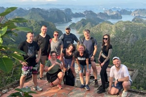 Ha Long: 2 dias na Baía de Lan Ha - caminhada, ciclismo, caiaque