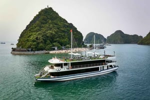 Halong Bay 1-dags udflugt med luksus Arcady Premium Cruise