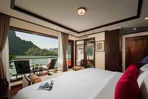 Hanoi: 2-Day Lan Ha & Halong Bay 5 Stars Cruise with Balcony
