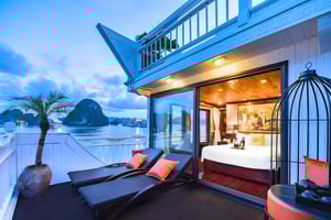 Hanoi: 2 dni i 1 noc w zatoce Ha Long z Hera Boutique Cruise