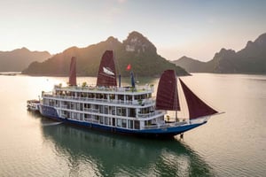 Hanoi: 2D1N Lan Ha Bay med Le Journey Luxury Cruise