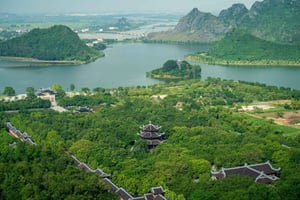 Hanoi Bai Dinh Pagoda, Nhat Tru Pagoda of Trang An, Mua Cave