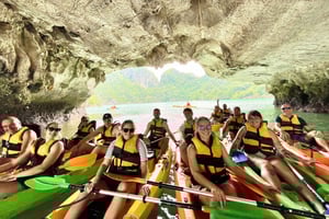 Hanoi/Cat Ba: Lan Ha -Ha Long Bay Boutique kryssning 1 dag