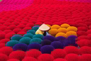 Hanói: Museo de Etnología o aldea de sombreros e incienso (grupo pequeño)