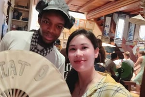 Hanoi: Käsiviuhkakylä ja bambu-sudenkorentokylä & lounas