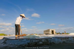 Hanoi: Nam Dinh Bach Long Salt-Making Village Tour