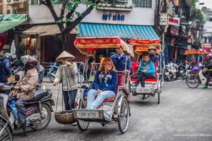 Tour privado en ciclo por el casco antiguo de Hanoi