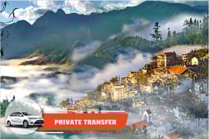 Hanoi: Privat transport til/fra Sapa