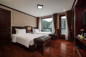 Ninh Binh yön yli Halong Bay Luxury 5 tähteä risteilyllä