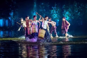 Excursão ao espetáculo Quintessence Of Tonkin a partir do bairro antigo de Hanói