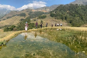Sapa-vandretur fra Hanoi
