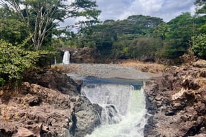 Big Island: Gruppetur med vulkan, vandfald og kaffe