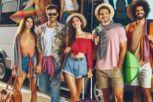 Gruppetransport mellem lufthavn og Waikiki (op til 40 PPL)