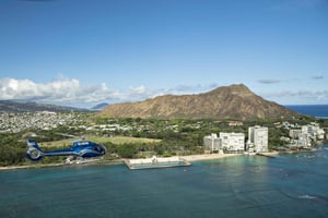 Honolulu: Oahun sininen taivas - Helikopterikierros