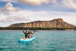 Oahu: Waikiki-kajaktocht en snorkelen met zeeschildpadden