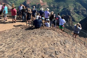 Kauai dagstur: Kalalau, Waimea, Poipu, kryssning eller flygplatsupphämtning