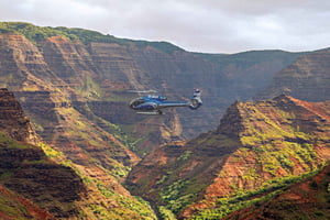 Kauai: Helikoptertur med ekoäventyr