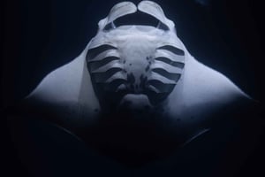 Kona: Manta Ray Night Snorkel -sukellusretki ilmaisilla videoilla