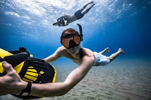 Lahaina: Kapalua Bay Eco Sea Scooter Tour met gids