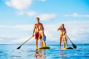Lahaina: Lección de Stand Up Paddleboard