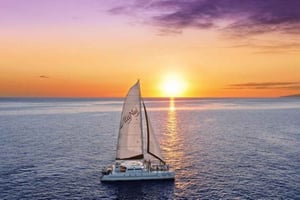 Maui: Catamarã de luxo Alii Nui no pôr do sol