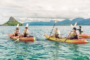 Oahu: Mokoliʻi kajakudlejning og selvguidet vandretur