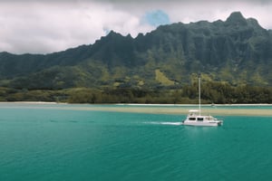 Oahu: Molii Fishpond ja Kaneohe Bay Katamaraanikierros