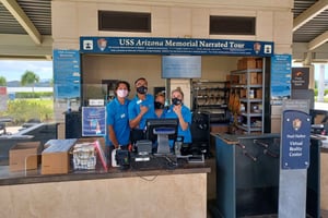 Visite multimédia commentée du commandant de l'USS Arizona - 23 arrêts