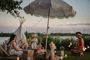 Вайкики Пляжный пикник с профессиональной фотосъемкой!