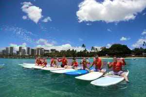 Waikiki: Family, Private, and Group Surfing Lessons