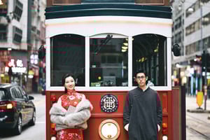 Hong Kong: Ding Ding Qipao Pass & 2-Days Unlimited Tram Ride