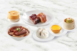 Hong Kong Disneyland: Plaza Inn Dim Sum og grillet sett