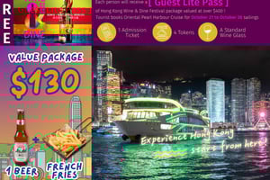 Hong Kong: experiencia nocturna con bar y turismo en el Oriental Pearl