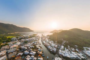 Isla de Lantau: teleférico prioritario, Tai O y traslado directo