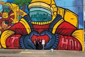 Houston: wycieczka po muralach elektrycznym wózkiem