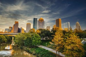 Houston: Sunset Skyline Kayak Tour