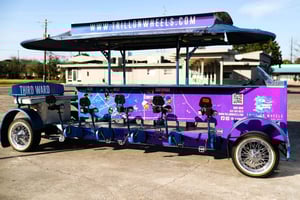 Trill On Wheels: Houston's Hip-Hop Party Bike Tour