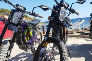 Ibiza: Santa Eulalia Electric Motorbike Tour
