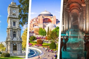 Dolmabahce Palace, Hagia Sophia & Basilica Cistern Tickets
