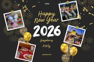 Happy New Year Eve Dinner Party on Bosphorus