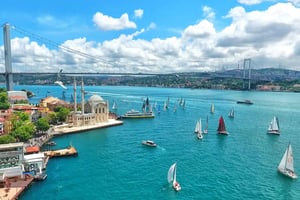 Istanbul: Bosphorus Sightseeing Cruise with Sunset Option