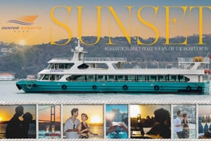 Istanbul: Bosphorus Sunset Cruise with Drinks & Snack