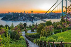 Istanbul Europe&Asian Sides Full Day Tour-with Boat & Lunch