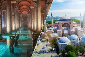 Istanbul Combo: Hagia Sophia, Basilica Cistern & Blue Mosque