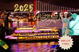 Istanbul: New Year's Eve Bosphorus Cruise with Dinner Option