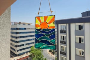 Istanbul: Stained Glass Painting Workshop with Snacks