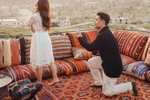 Romantic Dinner in Cappadocia's Hidden Valley