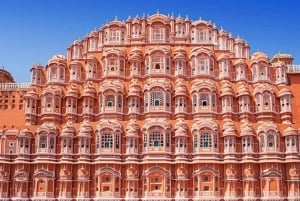 Viagem de vários dias ao Triângulo Dourado de Deli, Agra e Jaipur com safári